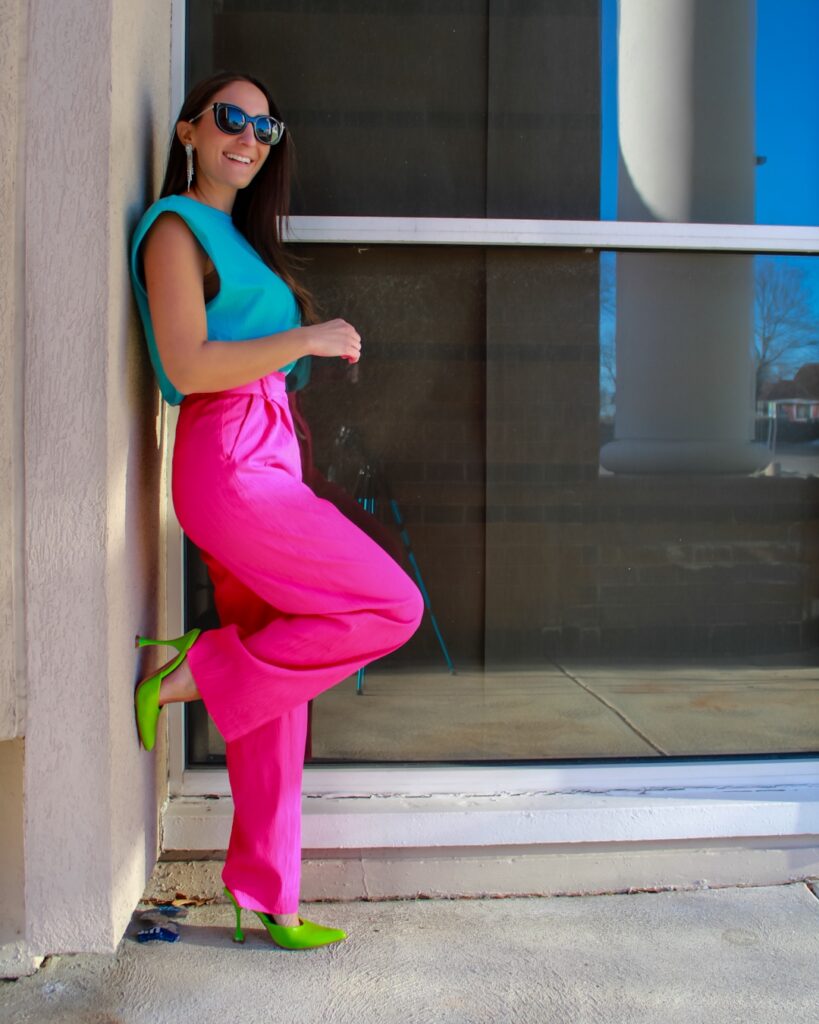 How to style pink pants. – All About Style